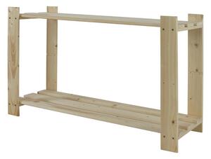 ATMOWOOD Regał drewniany 50 × 80 × 28 cm