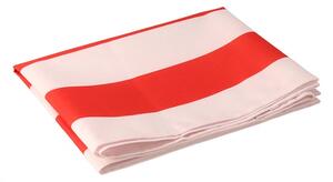 ATMOWOOD Pokrowiec na leżak ogrodowy 107 x 42 cm - czerwone pasy