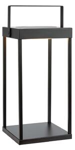 Zewnętrzna Lampa Markslöjd, Pure, ściemnialny, czarny, taras, metal, nowoczesny