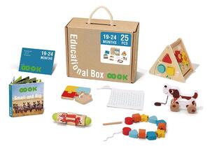 TookyToy Zestaw edukacyjny Montessori dla dzieci w wieku 19–24 miesięcy
