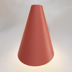 Lampa Ścienna Vibia, I.Cono, ściemnialny, czerwony, sypialnia, tworzywo sztuczne, nowoczesny