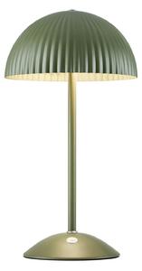 Lampa stołowa Zin, zielona, żelazo, wysokość 35,5 cm, G9