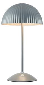 Lampa stołowa Zin, szara, żelazo, wysokość 35,5 cm, G9