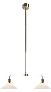 Lampa Wisząca Markslöjd, Vela, ściemnialny, antyczny mosiądz, salon, szkło