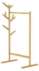Casaria Bambusowy stojak na ubrania 163 × 66 × 40 cm