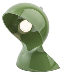 Lampa Stołowa Artemide, Dalú, zielony, salon, tworzywo sztuczne, design