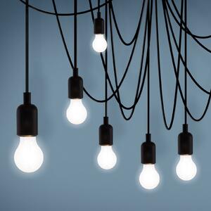Lampa Wisząca SELETTI, Maman, ściemnialny, czarny, salon, tworzywo sztuczne, nowoczesny