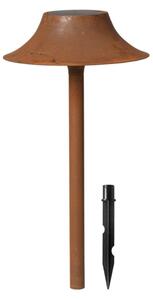 Zewnętrzna Lampa ferm LIVING, brąz rdzawy, metal