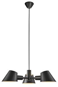 Lampa Wisząca DFTP by Nordlux, Stay, ściemnialny, czarny, salon, metal, nowoczesny