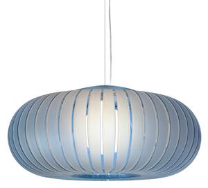 Lampa Wisząca Kartell, Teresa Frozen, niebieski, salon, tworzywo sztuczne, design