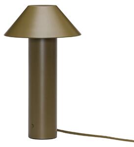 Lampa Stołowa Hübsch, Tower, ściemnialny, zielony, salon, metal, nowoczesny