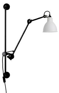 Lampa Ścienna Lampe Gras, 201 Round, czarny, salon, metal, design