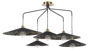 Lampa Wisząca MARKET SET, Gatsby, ściemnialny, czarny, jadalnia, tkanina | tekstylia, design