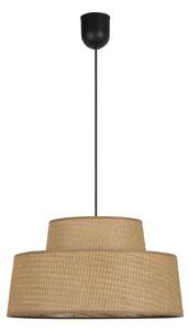Lampa Wisząca COREP, Mallorca, ściemnialny, brąz rdzawy, salon, papier | karton