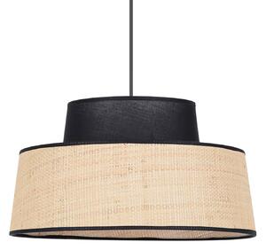 Lampa Wisząca COREP, Mallorca, ściemnialny, beżowy, salon, tkanina | tekstylia