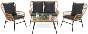 Zestaw mebli ogrodowych HOME & GARDEN Werona 411602 Beżowo-szary