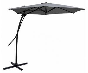 Linder Exclusiv Parasol ogrodowy MC2006 350 cm Ciemnoszary