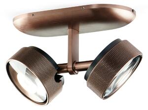 Lampa Sufitowa LIGHT-POINT, Cosmo C2, ściemnialny, pudrowy róż, salon, aluminium, design