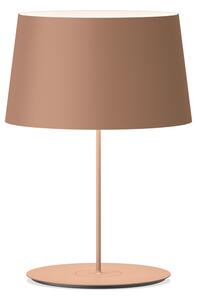 Lampa Stołowa Vibia, Warm, brąz rdzawy, salon, metal, nowoczesny