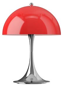 Zewnętrzna Lampa Louis Poulsen, Panthella 250, ściemnialny, czerwony, taras, tworzywo sztuczne, design