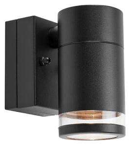 Zewnętrzna Lampa Markslöjd, Luno, ściemnialny, czarny, aluminium, skandynawski