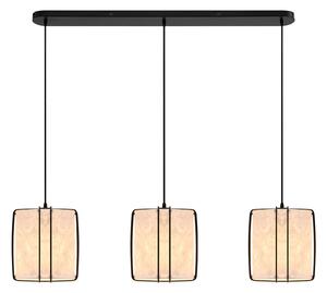 Lampa Wisząca Nordlux, Cardine, ściemnialny, biały, salon, papier | karton