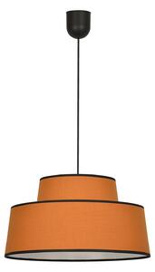 Lampa Wisząca COREP, Mallorca, ściemnialny, brąz rdzawy, salon, tkanina | tekstylia