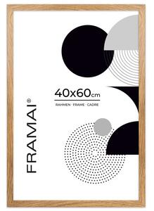 Dębowa ramka na zdjęcia w rozmiarze 40x60 cm FRAMAI®