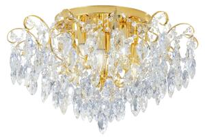 Lampa Sufitowa Stars of Light, Fenoullet, ściemnialny, złoty | mosiężny, salon, szkło