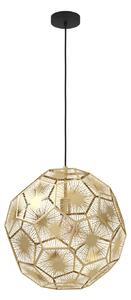 Lampa Wisząca Stars of Light, Skoura, ściemnialny, złoty | mosiężny, salon, metal, nowoczesny