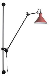 Lampa Ścienna Lampe Gras, czerwony, salon, metal, industrialny