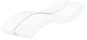 Sofa z materacem do spania, jasnoszara, 80x200 cm, aksamit