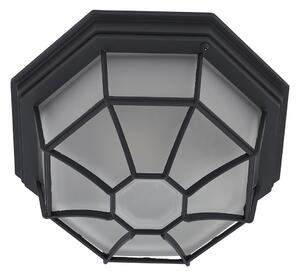 Zewnętrzna Lampa Lindby, Idril, ściemnialny, czarny, balkon, aluminium, nowoczesny