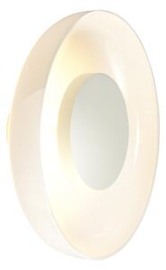 Lampa Ścienna MARSET, Aura Plus, ściemnialny, biały, salon, szkło, design