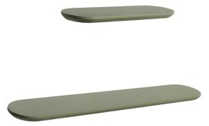 Zielone półki zestaw 2 szt. 55 cm Arely – Kave Home