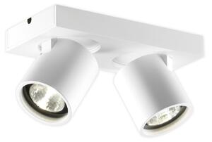 Lampa Sufitowa LIGHT-POINT, Focus 2, ściemnialny, biały, salon, aluminium, design