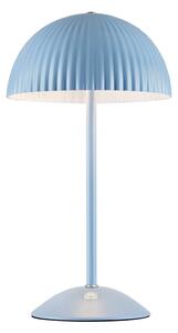 Lampa Stołowa Markslöjd, Zin, niebieski, salon, metal