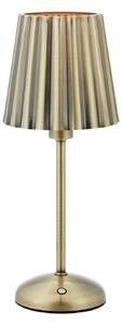 Lampa Stołowa Markslöjd, Celia, ściemnialny, antyczny mosiądz, salon, metal