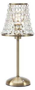 Lampa Stołowa Markslöjd, Liora, ściemnialny, antyczny mosiądz, salon, metal