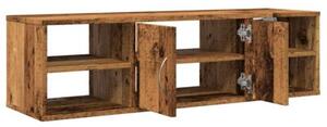Szafka wisząca, stare drewno, 101x30x29 cm
