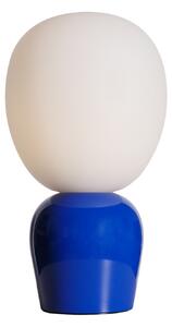 Lampa Stołowa Belid, Buddy, niebieski, salon, szkło, design