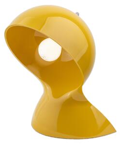 Lampa Stołowa Artemide, Dalú, żółty, salon, tworzywo sztuczne, design