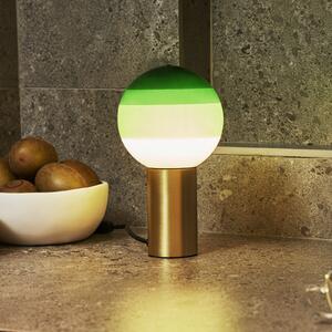Lampa Stołowa MARSET, Dipping Light, zielony, salon, szkło, design