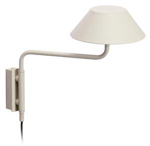 Lampa Ścienna Hübsch, COVER, beżowy, salon, metal, nowoczesny