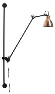 Lampa Ścienna Lampe Gras, 214 Round, czarny, salon, metal, design