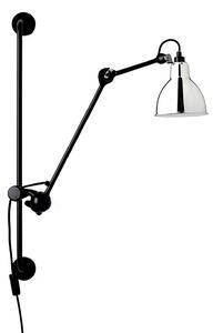 Lampa Ścienna Lampe Gras, 201 Round, czarny, salon, metal, design