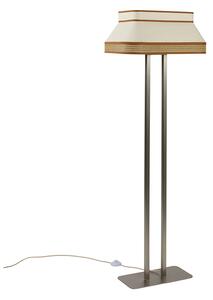 Lampa Podłogowa MARKET SET, Square, beżowy, salon, tkanina | tekstylia, design