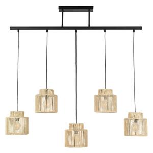 Lampa Wisząca COREP, Cancun, ściemnialny, beżowy, salon, papier | karton