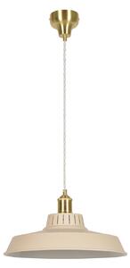 Lampa Wisząca COREP, Thelma, ściemnialny, beżowy, salon, metal