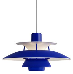 Lampa Wisząca Louis Poulsen, PH 5 Mini, ściemnialny, niebieski, salon, metal, design